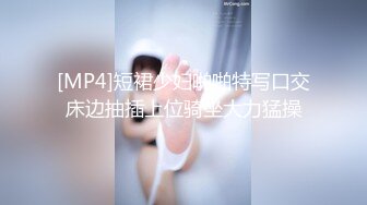 [MP4]短裙少妇啪啪特写口交床边抽插上位骑坐大力猛操