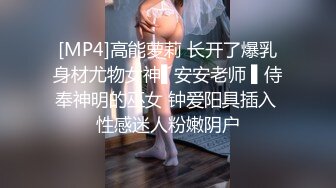 [MP4]高能萝莉 长开了爆乳身材尤物女神▌安安老师 ▌侍奉神明的巫女 钟爱阳具插入 性感迷人粉嫩阴户