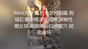 Mini大神 红色七夕特别篇 狗链肛塞束缚凌辱调教 深喉性瘾女奴 高能爆肏白虎蜜穴 彻底崩坏