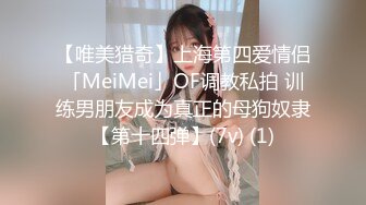 【唯美猎奇】上海第四爱情侣「MeiMei」OF调教私拍 训练男朋友成为真正的母狗奴隶【第十四弹】(7v) (1)