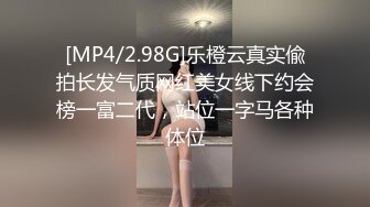 [MP4/2.98G]乐橙云真实偸拍长发气质网红美女线下约会榜一富二代，站位一字马各种体位