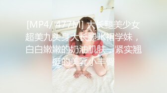 [MP4/ 477M] 大长腿美少女超美九头身大长腿JK裙学妹，白白嫩嫩的奶油肌肤，紧实翘挺的美乳小丰臀